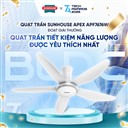 QUẠT TRẦN SUNHOUSE APEX ĐƯỢC VINH DANH LÀ QUẠT TRẦN TIẾT KIỆM NĂNG LƯỢNG ĐƯỢC YÊU THÍCH NHẤT